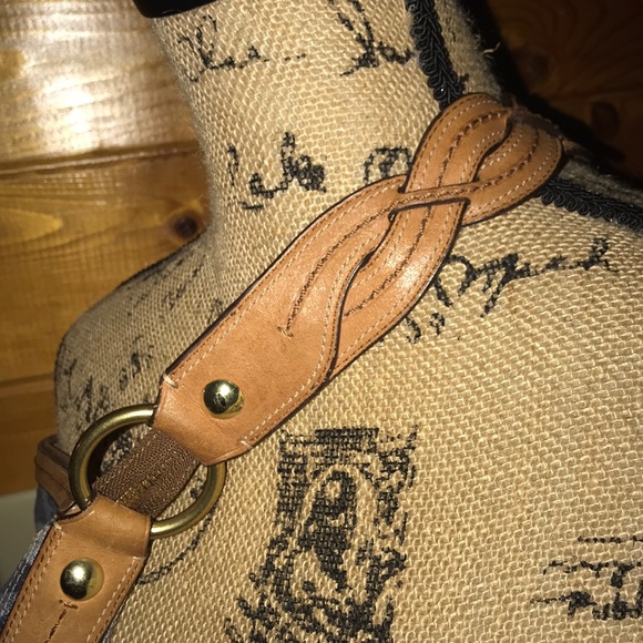 Bags, Coach Denim Hobo Shoulder Bag. - Picture 5 of 6